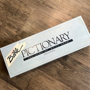 bible dictionary 1987 vintage original board game‎